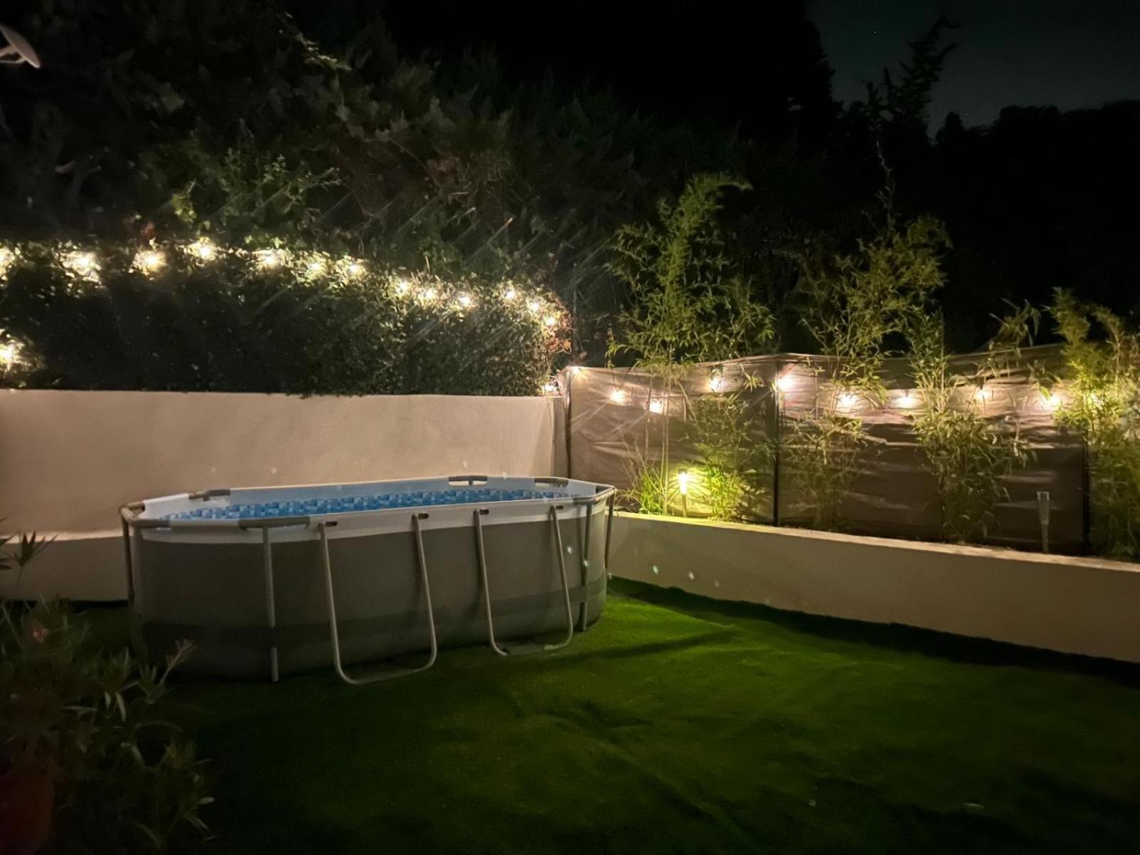 Maison, Jardin, Piscine Parking Pres D'Aix Centre Venelles Luaran gambar
